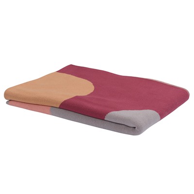 Плед из хлопка с авторским принтом из коллекции Freak Fruit, 130х180 см