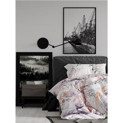 КПБ  бязь Жемчужная коллекция Реноме<70084-1 Цветариум>