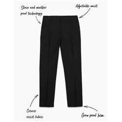 Boys' Skinny Leg School Trousers (2-18 Yrs)