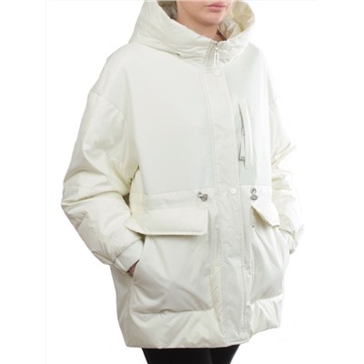 M24-211 MILK Куртка демисезонная женская (100 гр. синтепон)