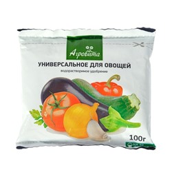 Удобрение минеральное Агровита Для овощей Универсальное, 100 г