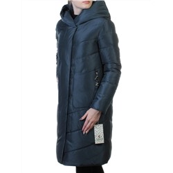 8033 DK. GRAY Пальто женское зимнее (био-пух)