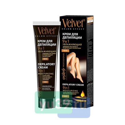 Velvet Крем для депиляции 9в1 увлажняющий, 125 мл.