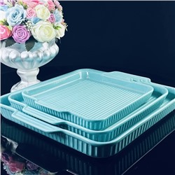 205-850 Квадратное блюдо для запекания 30,5см в под.уп.(х18)Фарфор