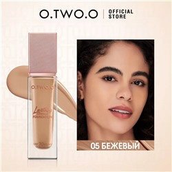 Матирующая тональная основа O.TWO.O жидкая №5 30 мл