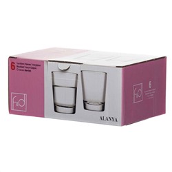 Стакан АЛАНИЯ-F&D 6 штук 60 мл 52440BFD