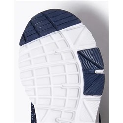 Kids Knitted Riptape Trainers (5 Small - 12 Small)