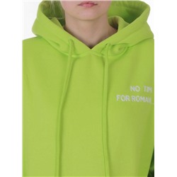 2620 LT. GREEN Худи женское (95% хлопок, 5% спандекс)