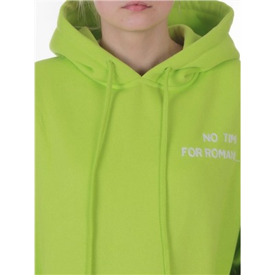 2620 LT. GREEN Худи женское (95% хлопок, 5% спандекс)