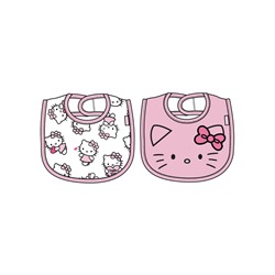 Нагрудник для девочки, 2 шт. в комплекте