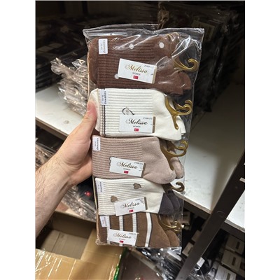 5 пар носки женские кашемир ◾упаковка 10 пар размер 36-41 ◾качество супер 🙂