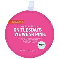 Face Love Peel-off Mask Pink Maske Masken, 1 шт.