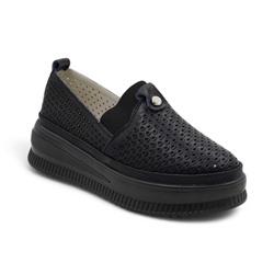 Женские туфли из натуральной кожи А5318-3 черные