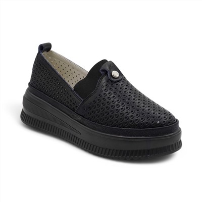 Женские туфли из натуральной кожи А5318-3 черные