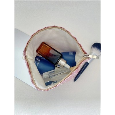 Brand cosmetic bag, universal three dimensional handheld shopping bag to go out, Korean style