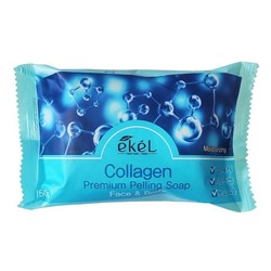 Ekel Косметическое пилинг-мыло для лица и тела с коллагеном / Collagen Peeling Soap, 150 г
