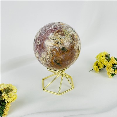 Радуга Самоцветов Шар из Яшмы океанической