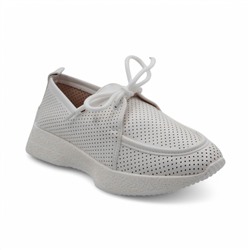 Женские туфли F611-2 белые