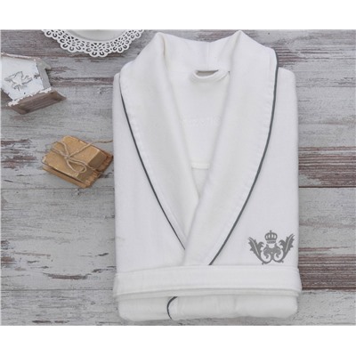 Халат Велюровый Мужской (XL) Azra Bay Xlarge Bornoz- EcoCotton