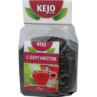 KejoFoods. Черный с бергамотом 375 гр. мягкая упаковка