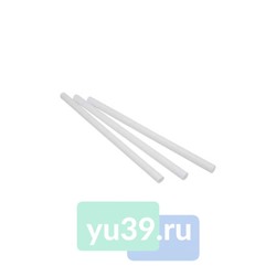Трубочки белые, прямые d=12мм, l=240мм, 1/125