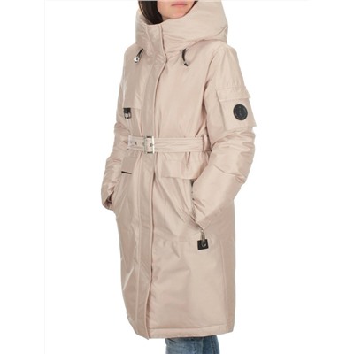 EAC293 LT.BEIGE Куртка зимняя женская (200 гр. холлофайбера)