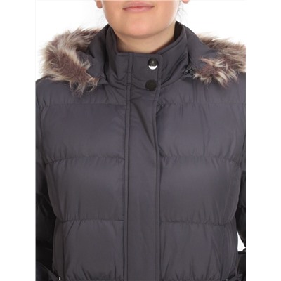 B-37 DARK GREY Куртка зимняя женская NO NAME (100 гр. холлофайбер)