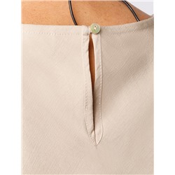 Удлиненный топ из плотного лиоцелла