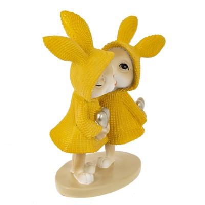 Фигурка декоративная "Зайцы", L10 W5 H14 см