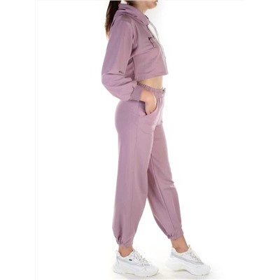 Y316 LILAC Спортивный костюм женский (100% хлопок)
