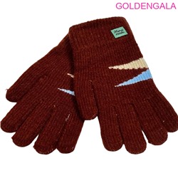 Перчатки для мальчика двойная вязка длина 17,5 см Арт 3 тип 2