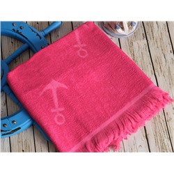 SEASIDE Fuchsia (фуксия) полотенце пляжное
