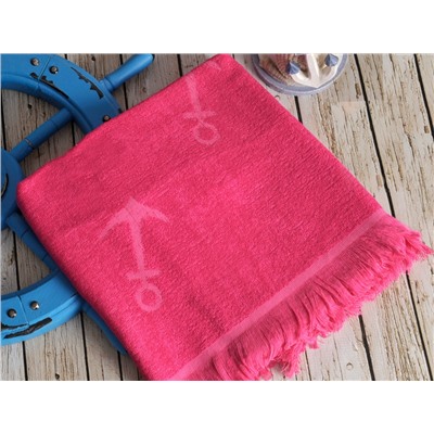 SEASIDE Fuchsia (фуксия) полотенце пляжное