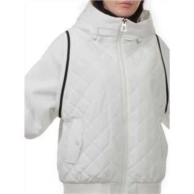 919 WHITE Куртка демисезонная женская (100 гр. синтепон)