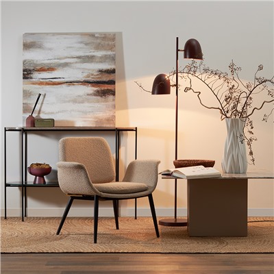 Торшер Fedd, 153 см, вишневый