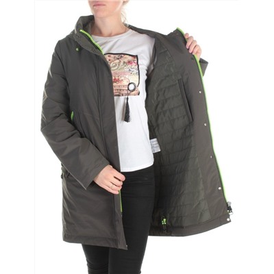 0829 KHAKI Куртка демисезонная женская RikA (150 гр.синтепона)