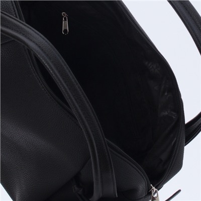 Женская сумка экокожа Richet 2655-08-08 Черный microfiber