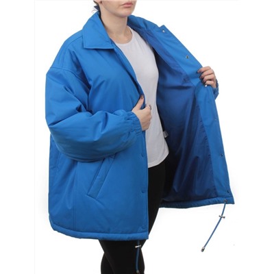 H24-216 BLUE Куртка демисезонная женская (100 гр. синтепон)