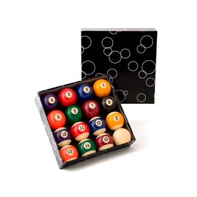 Шары для игры в американский бильярд, 57 мм: ST050