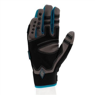 Перчатки универсальные, усиленные, с защитными накладками, DELUXE, размер L (9) Gross