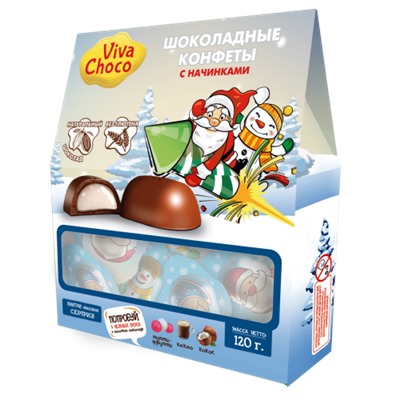 Набор конфет VivaChoco ICE 120г/Ванюшкины сладости