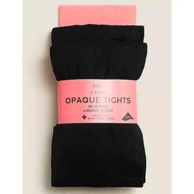 2pk of 60 Denier Tights
