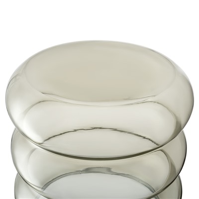 Столик приставной Vivlend, Ø38 см, серо-зеленый