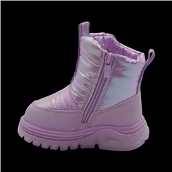 Дутики зимние С6063-19 фиолетовые