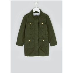 Girls Khaki Cargo Jacket (4-13yrs)