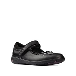 Kids' Leather Riptape Mary Jane Shoes (Kid size 10-2.5)