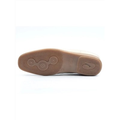 01-1509A LT. BEIGE Полуботинки мужские (натуральная кожа)