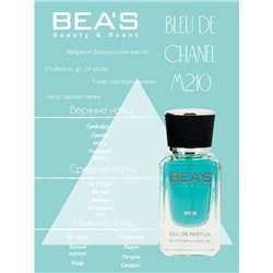 Beas M210 C Bleu De C Men edp 25 ml, Парфюм мужской Beas M210 создан по мотивам аромата C Bleu De C