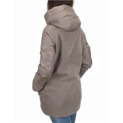 2348 DK. GRAY Куртка демисезонная женская (тинсулейт)