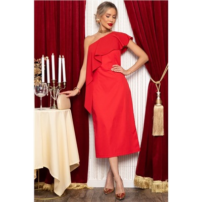 Платье Пленительная магия (красное) П14719-13М